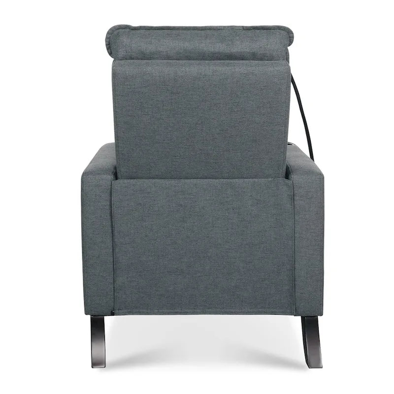 Canapé inclinable réglable avec porte-gobelet et rangement pratique
