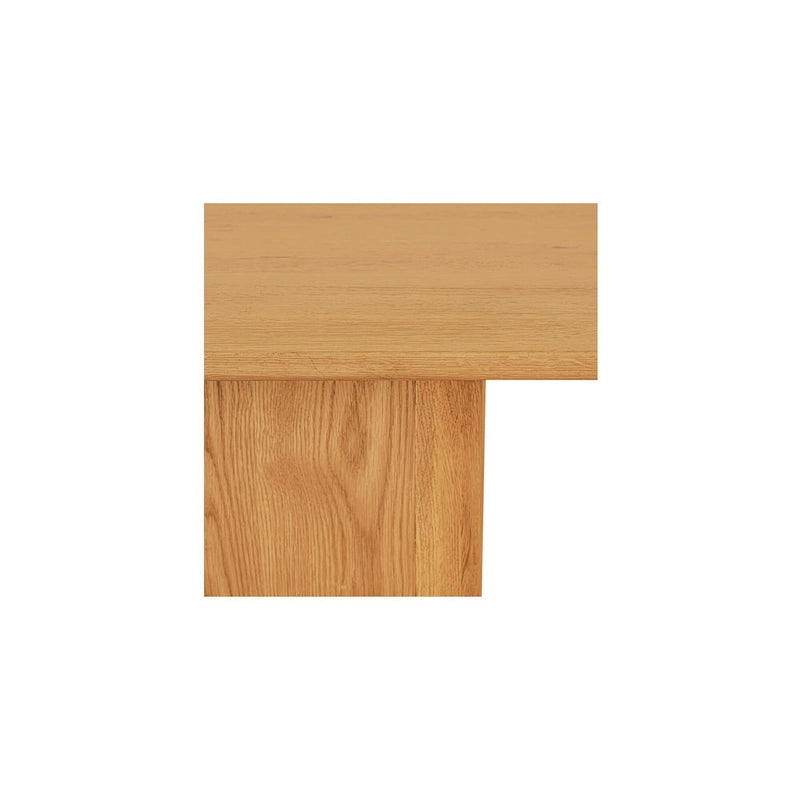 Table basse rectangulaire aux coins arrondis - 55 L x 36 P x 17 H