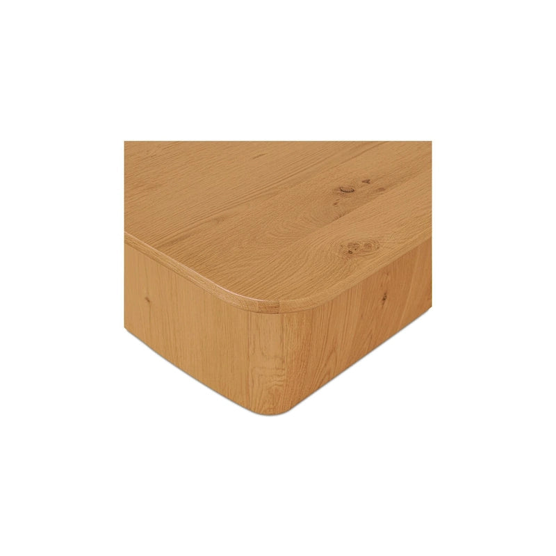 Table basse rectangulaire aux coins arrondis - 55 L x 36 P x 17 H