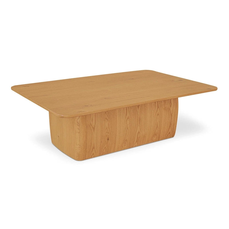 Table basse rectangulaire aux coins arrondis - 55 L x 36 P x 17 H