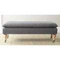 Banc Pillowtop Gris/Sauge - 0 - 52 L x 21 P x 19 H - 52Lx21Px19H