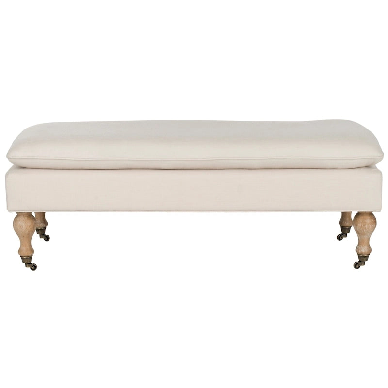 Banc Pillowtop Gris/Sauge - 0 - 52 L x 21 P x 19 H - 52Lx21Px19H