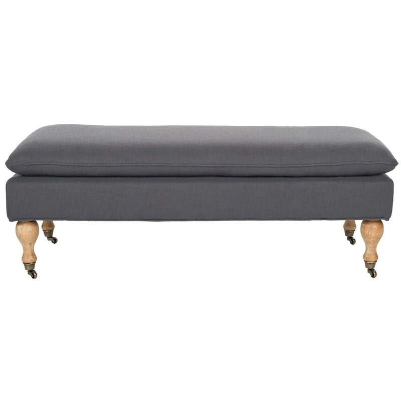 Banc Pillowtop Gris/Sauge - 0 - 52 L x 21 P x 19 H - 52Lx21Px19H