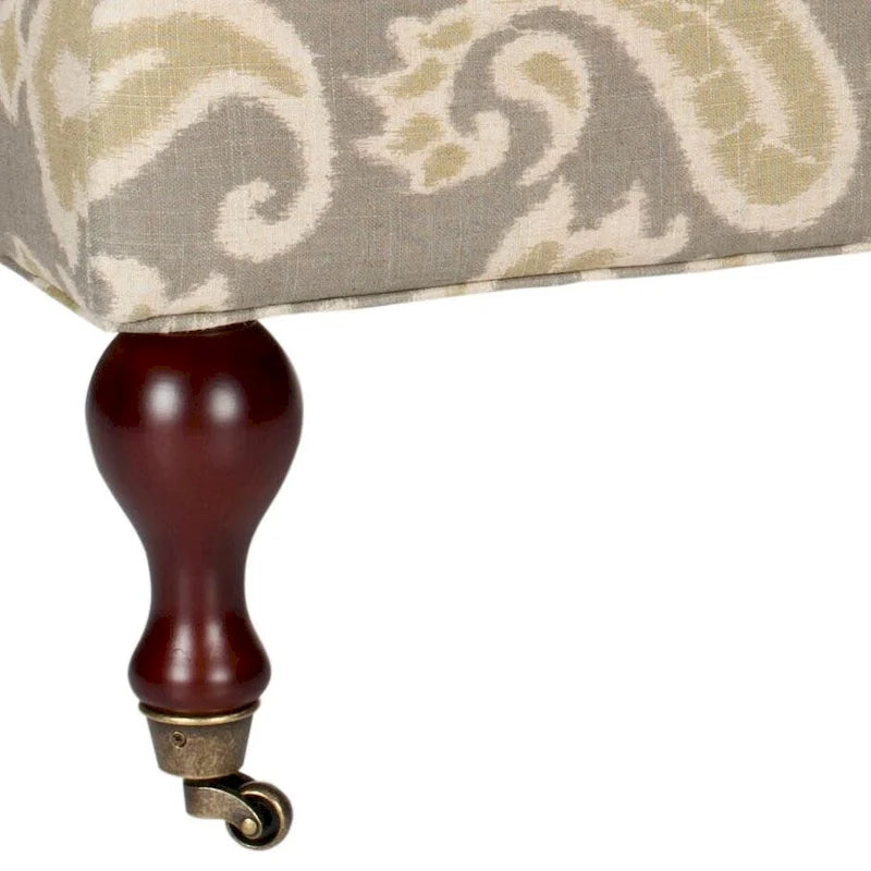 Banc Pillowtop Gris/Sauge - 0 - 52 L x 21 P x 19 H - 52Lx21Px19H