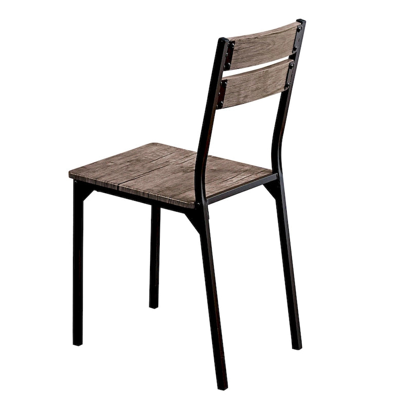 Chaises de salle à manger vintage style industriel (lot de 2)