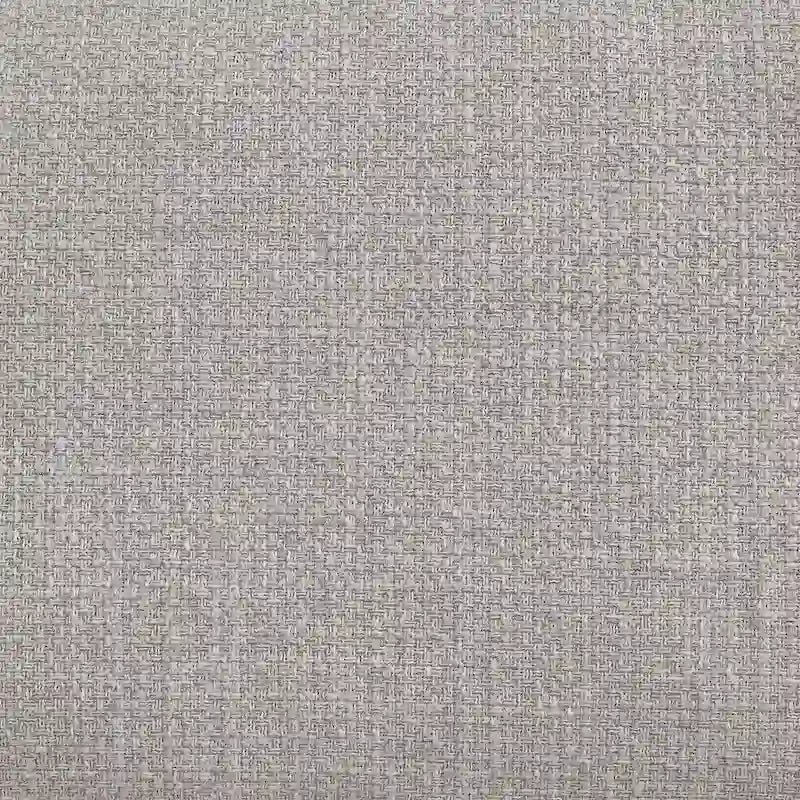 Console de rangement rembourrée moderne gris clair 43 pouces