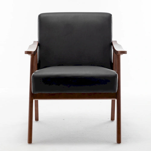 Cedrice 26.37 Wide Faux Leather Accent Chair