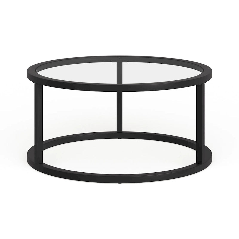 Table basse ronde en métal