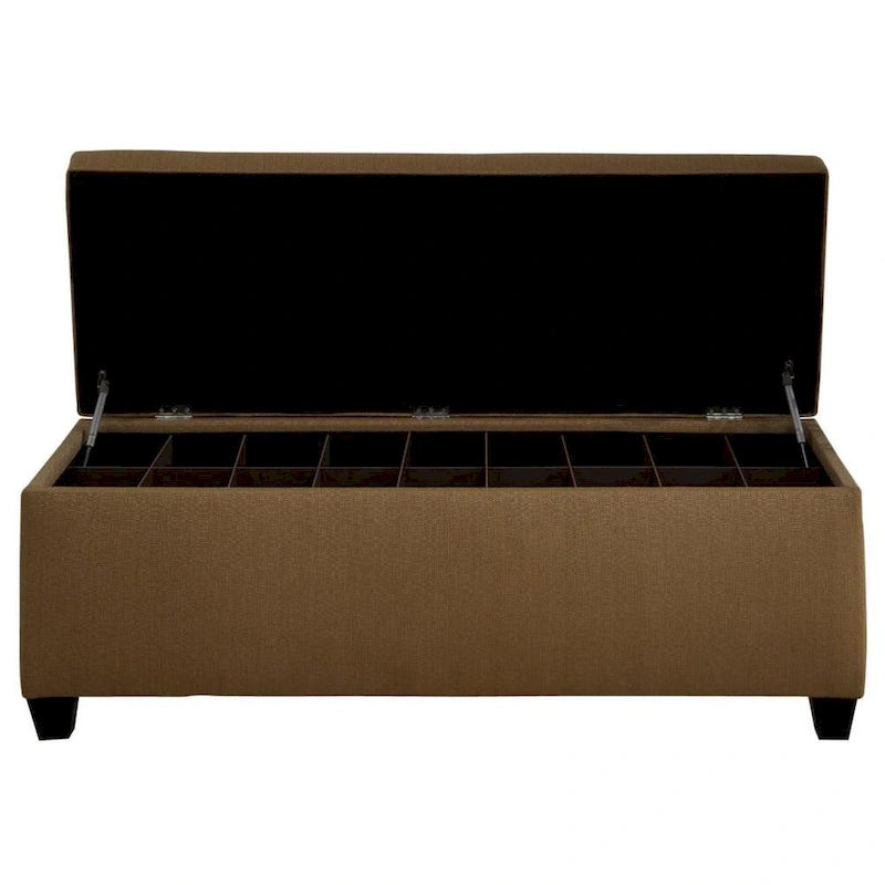 Banc de rangement à chaussures dissimulé