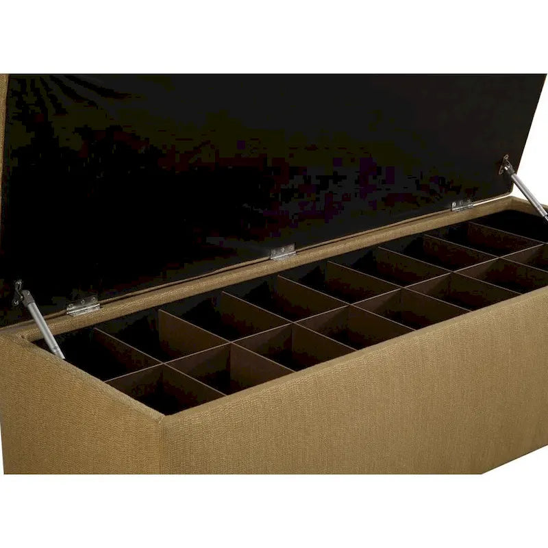 Banc de rangement à chaussures dissimulé