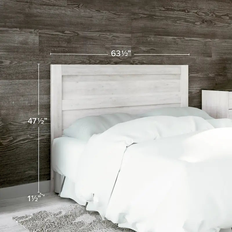 Prepac Rustic Ridge Farmhouse Headboard, Bedroom Furniture